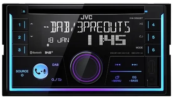 JVC KW DB93BT - Radio de coche