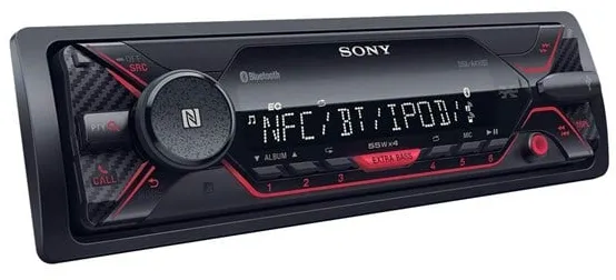 Sony DSX-A410BT - Coche - receptor digital - unidad integrada - Single-DIN - Radio para coche