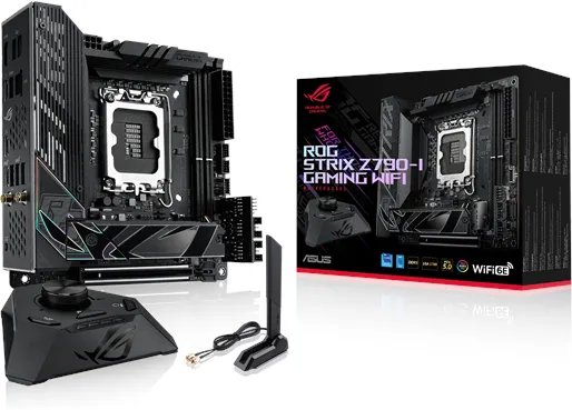 ASUS ROG STRIX Z790-I GAMING WIFI Placa base - Intel Z790 - Socket Intel LGA1700 - RAM DDR5 - Mini-ITX