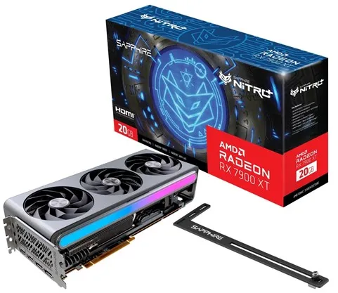 Sapphire Radeon RX 7900 XT NITRO+ - 20 GB GDDR6 RAM - Tarjeta gráfica